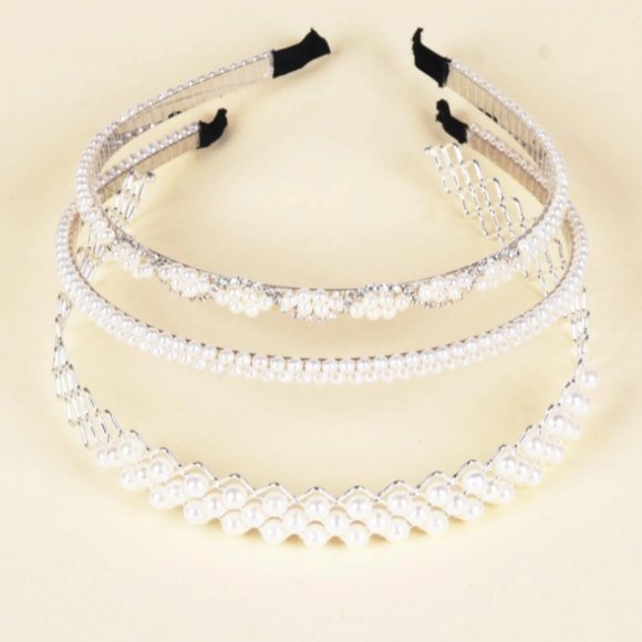 Claire's Accessories - 💥 Toddler Girls Faux Pearl Hair